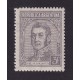 ARGENTINA 1935 GJ 741 ESTAMPILLA NUEVA MINT PAPEL TELA U$ 3.9